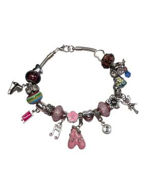 Custom Ballerina charm bracelet 💗